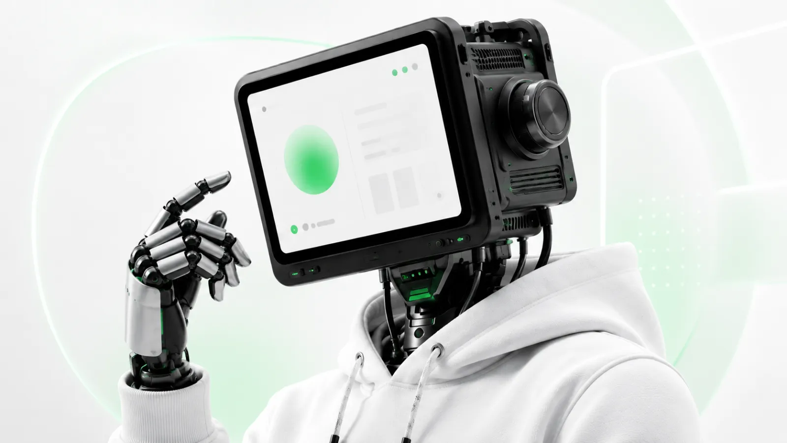 Android nextblock sięga po interfejs aplikacji, obraz dedykowanych aplikacji webowych z AI.